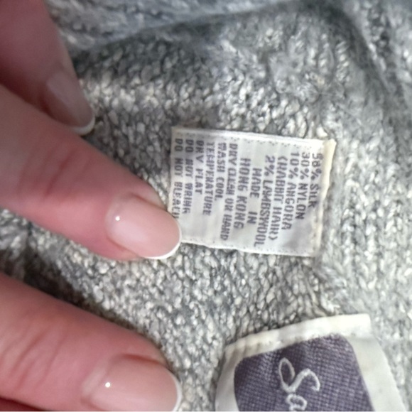 Samantha Starr Vintage
Angora Silk Blend Gray Knit Sweater - Picture 5 of 15